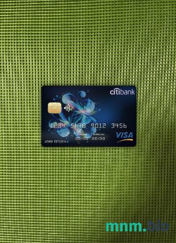 Côte d'Ivoire Citi bank wygląd zdjęcia karty wizowej skan PSD + zdjęcie